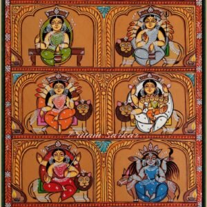 Nabadurga Acrylic on Canvas