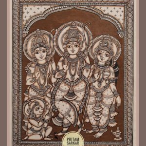 Ram Darbar Acrylic Artwork