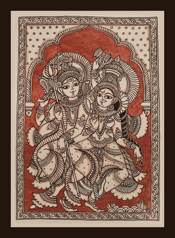 Shiv - Parvati Painting - Image 2