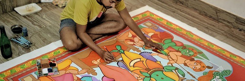 Pritam Sarkar Artist Painting