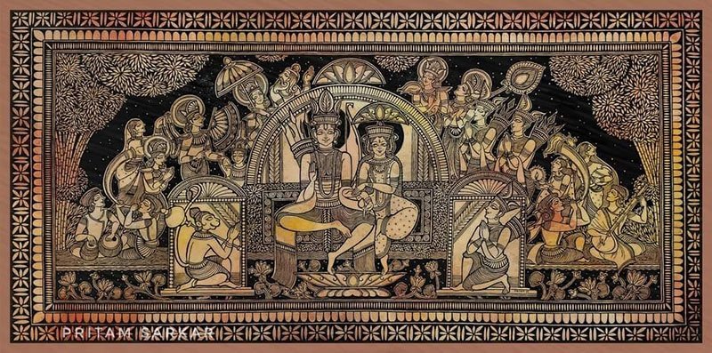 Pritam Sarkar - Indian Painting Artist (1)