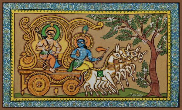 Partha Sarathi Acrylic on Paper